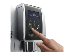 Cafetera espresso automática Dinamica Ecam 350.35.SB con molinillo - Pantalla para 4 recetas - Plateada