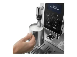 Cafetera espresso automática Dinamica Ecam 350.35.SB con molinillo - Pantalla para 4 recetas - Plateada