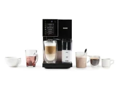 Cafetera espresso automática con molinillo DO743K - 1350 W - 19 bares - 125 g de café - Negra