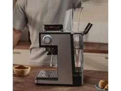 Cafetera Espresso Cecotec Power Espresso 20 Grind 1350W 1-2 tazas 1,7L negro
