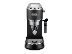 Cafetera espresso clásica Dedica Style EC685.BK - Café molido y cápsulas ESE - 15 bares - 1 litro - Negra