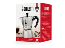 Cafetera Italiana BIALETTI - Moka Express - Aluminio - 4 Tazas