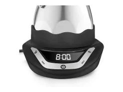 Cafetera Italiana Eléctrica Bialetti Moka Timer Inox 6 Tazas 300 ml Programable