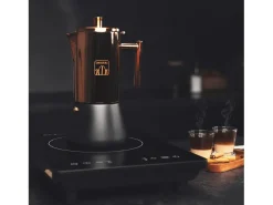Cafetera moka de acero inoxidable Cumbia Moking 400