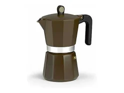 Cafetera Monix Induction Cream M671009 9 Tazas Aluminio