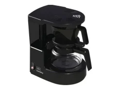 Cafetera negra - 2 tazas - 500W