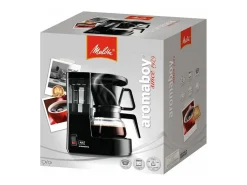 Cafetera negra - 2 tazas - 500W