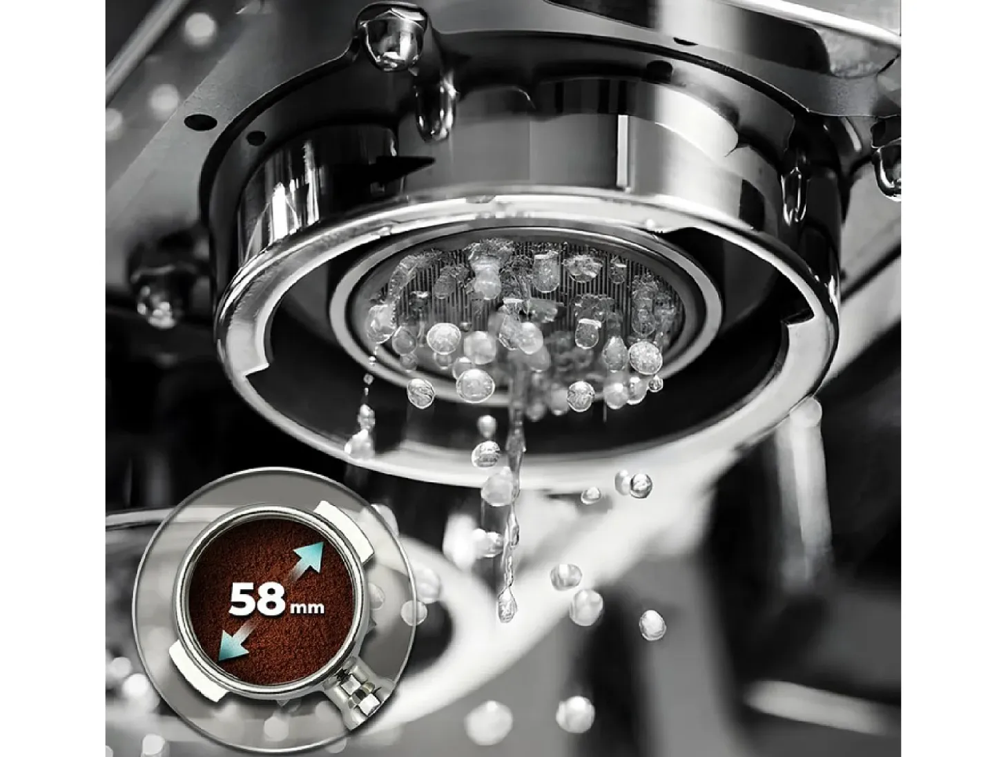 Cafetera superautomática Cecotec Baristeo Iconic 2440W 1,7L 15 bares inox