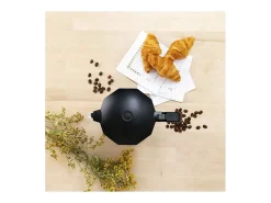 Cafetera Vera Bidasoa 12 tazas aluminio gris/negro
