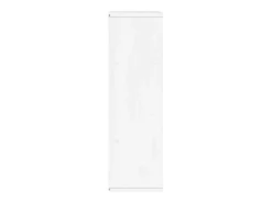 Cajonera auxiliar ODDA blanca 40x24x79 cm madera maciza de pino