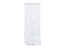 Cajonera de madera blanca 60x30x75 cm
