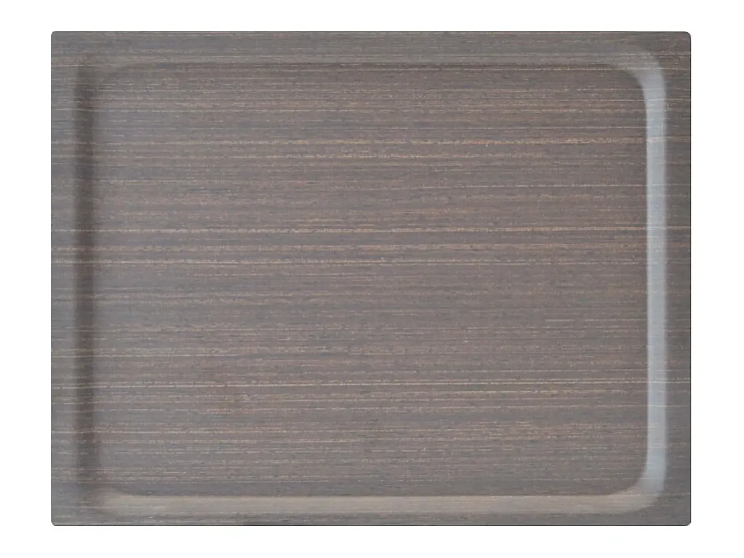 Carrito auxiliar plegable con ruedas - Estructura metálica gris, 2 estantes laminados color Wengué – 72*66*43 cm - BAUHAUS