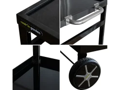 Carrito con clip para plancha COBAN - COOK'IN GARDEN