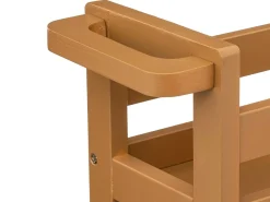 Carrito de Bambú con Ruedas 75x40x15cm 7house