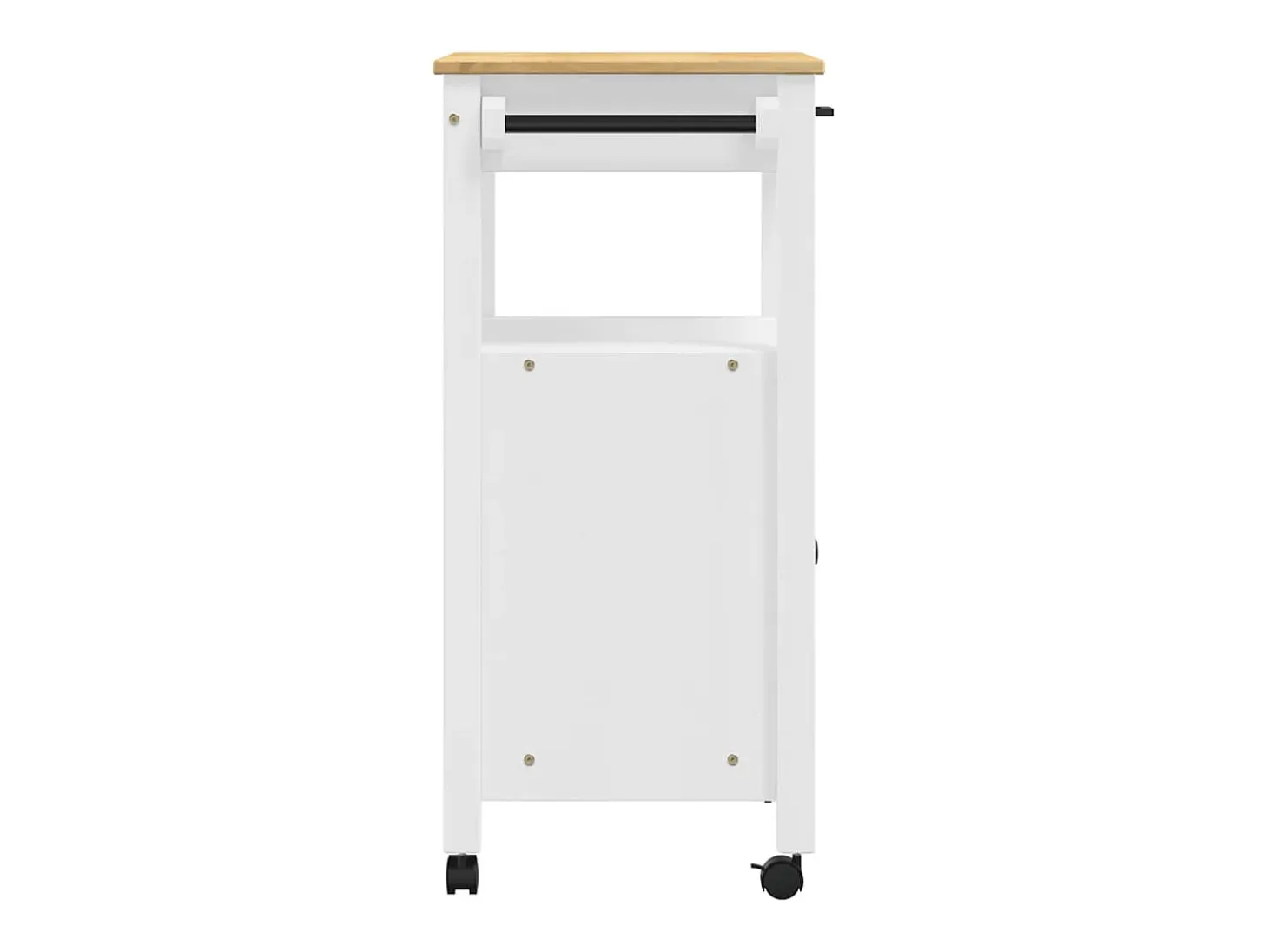 Carrito de cocina MONZA madera maciza de pino 60x40x88,5 cm