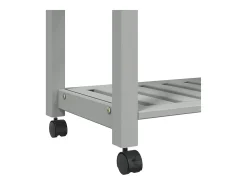 Carrito de cocina MONZA madera maciza de pino 84x40x88,5 cm