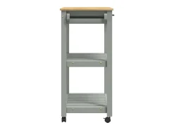 Carrito de cocina MONZA madera maciza de pino 84x40x88,5 cm