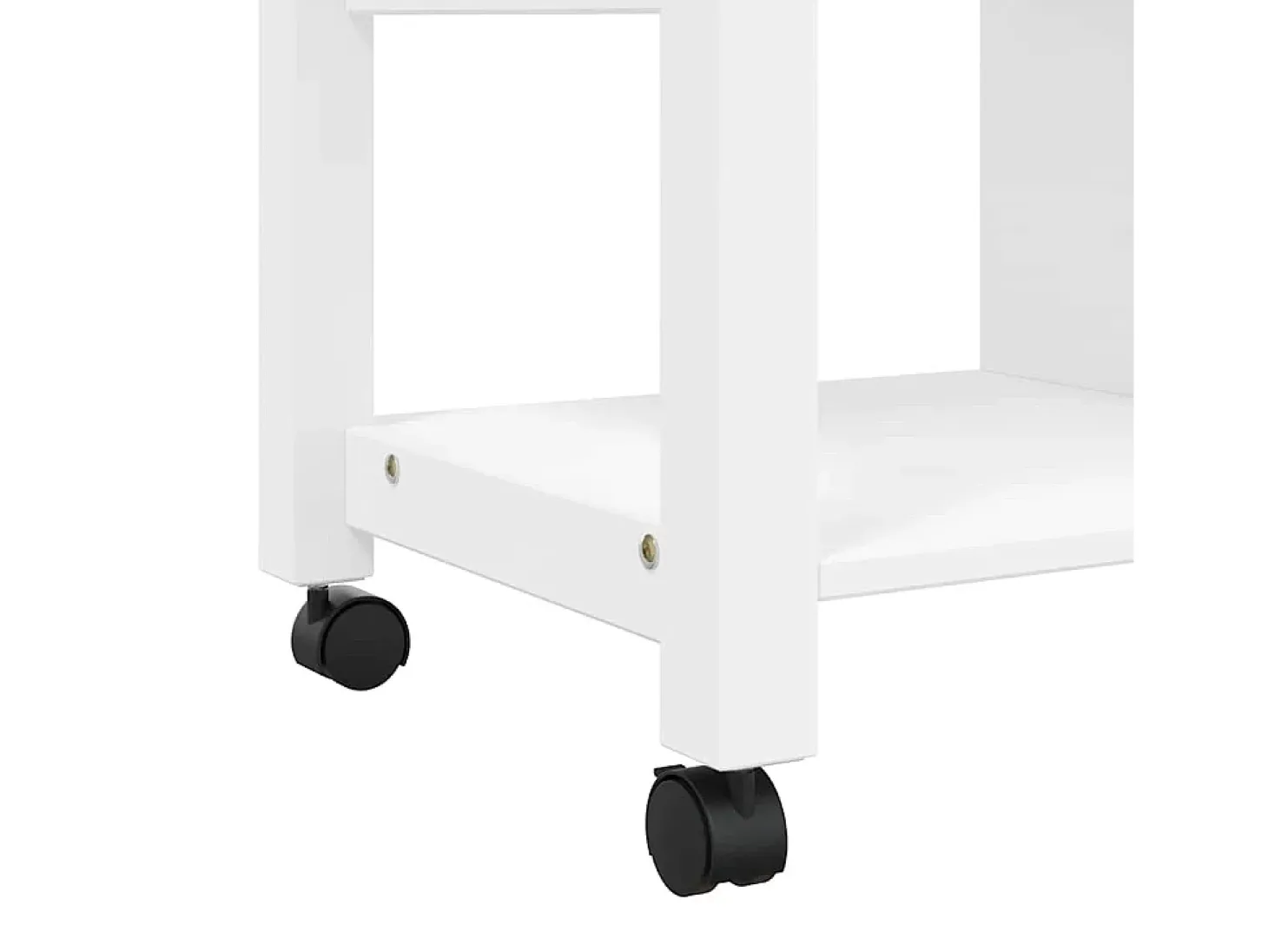 Carrito de cocina MONZA madera maciza de pino 84x40x88,5 cm