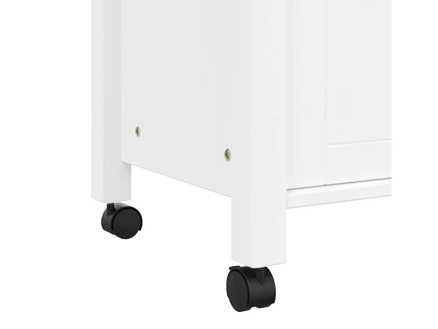 Carrito de cocina MONZA madera maciza de pino 84x40x88,5 cm