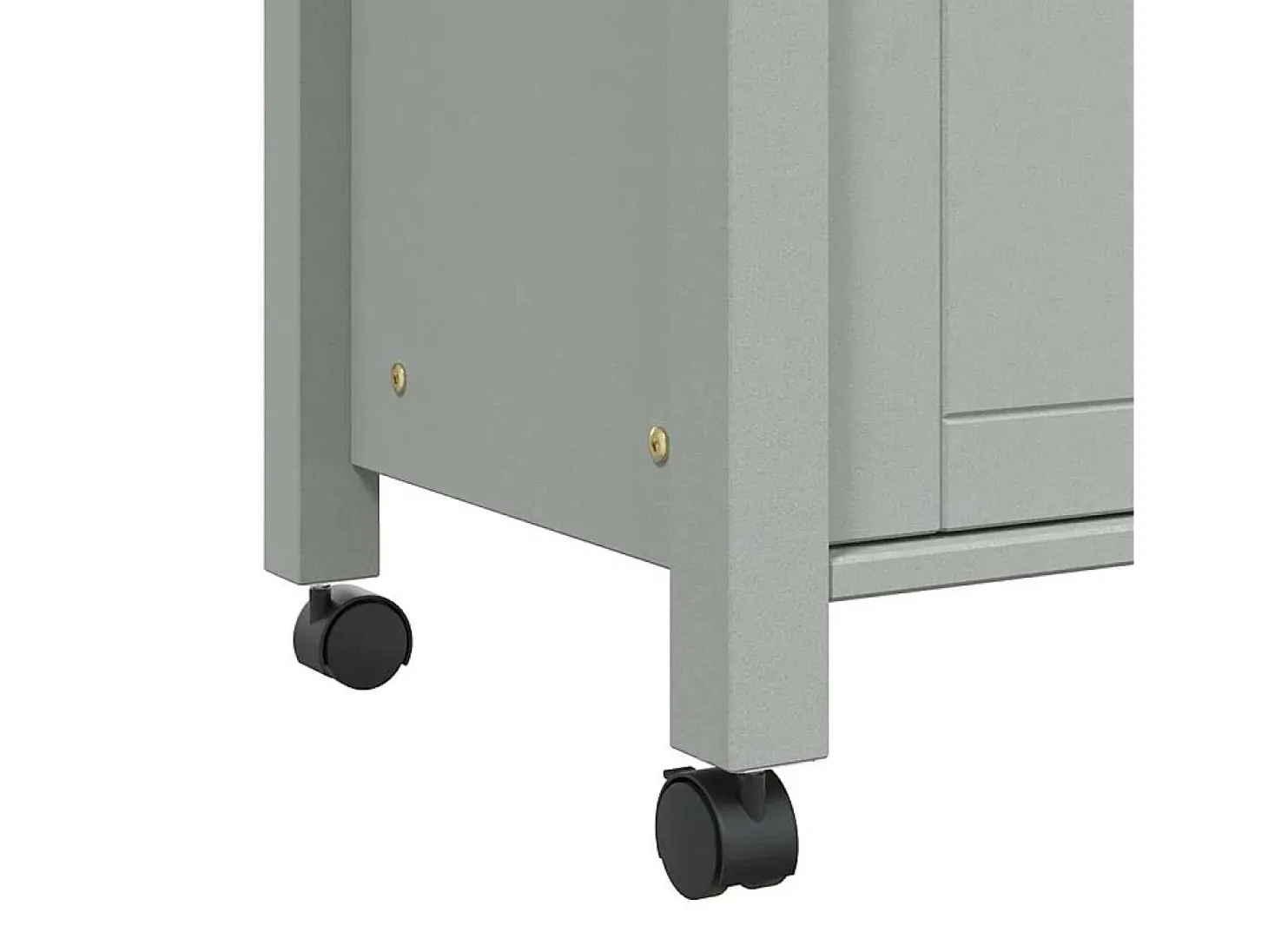 Carrito de cocina MONZA madera maciza de pino 60x40x88,5 cm