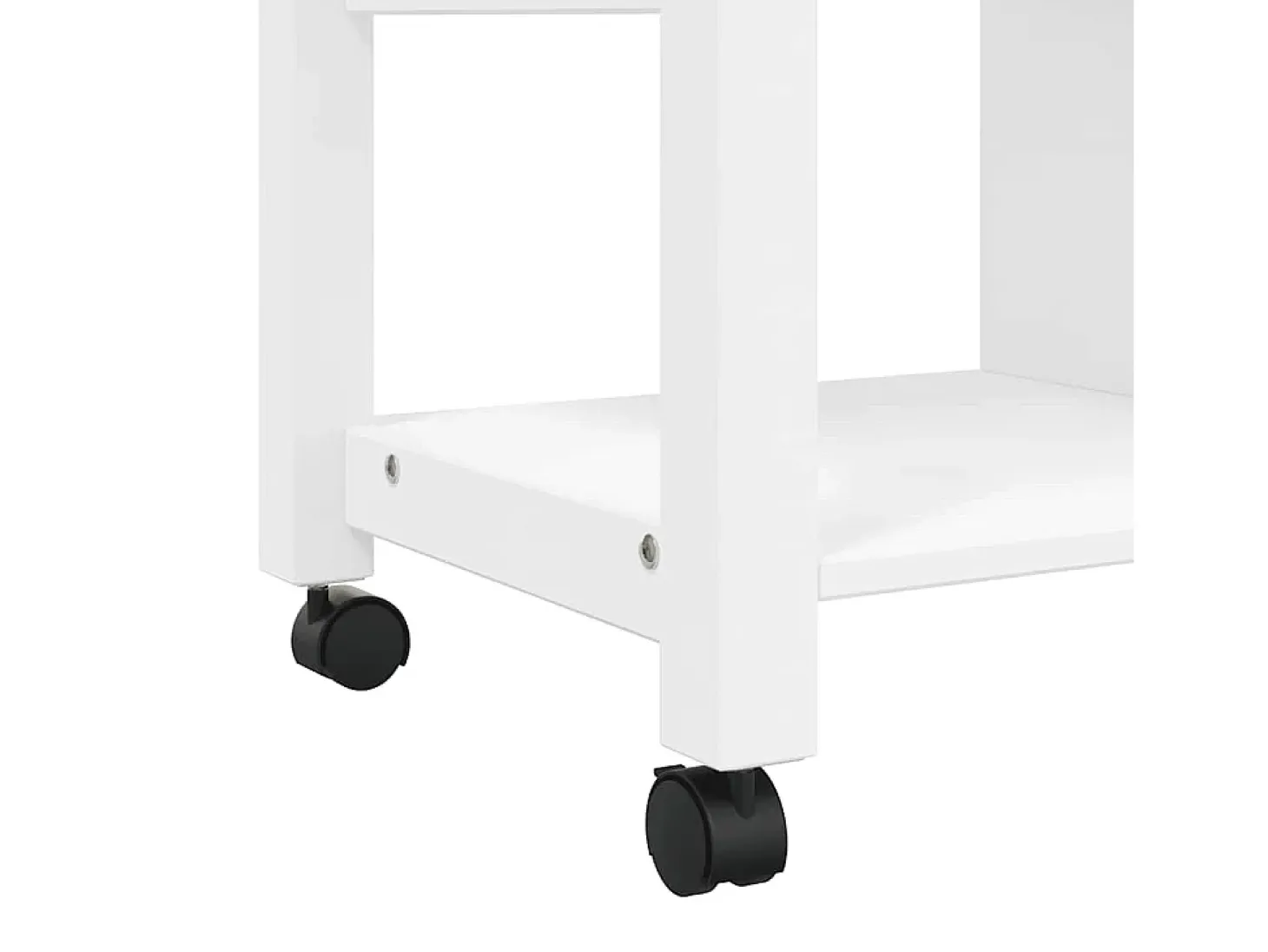 Carrito de cocina MONZA madera maciza de pino 84x40x88,5 cm