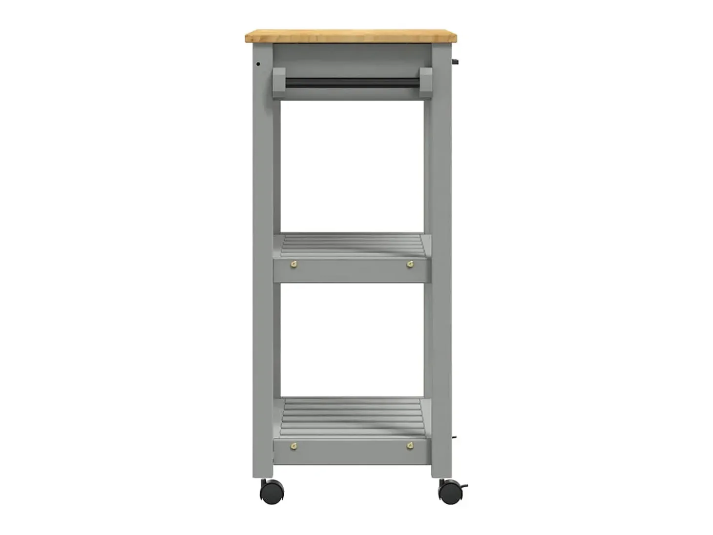 Carrito de cocina MONZA madera maciza de pino 60x40x88,5 cm