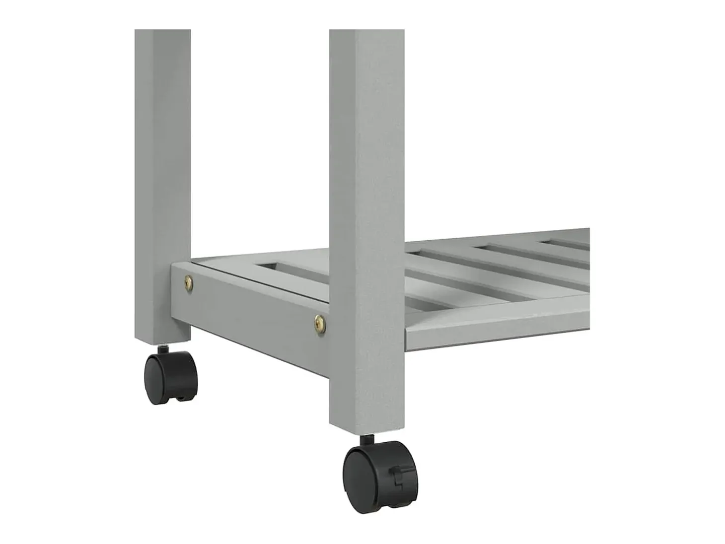 Carrito de cocina MONZA madera maciza de pino 60x40x88,5 cm