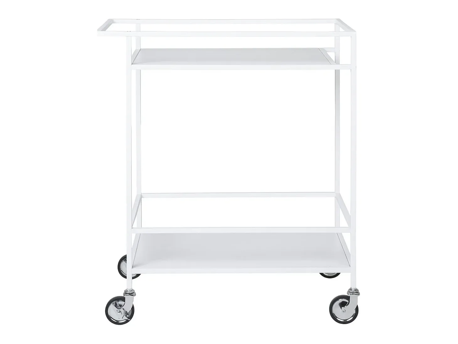 Carrito Vita, Blanco, 68x40x79 cm, Kendra Home