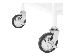 Carrito Vita, Blanco, 68x40x79 cm, Kendra Home