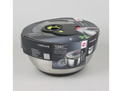 Centrifugadora de Ensalada Inox Turboline con Botón Turbo - 26,5cm - Capacidad 4,5L