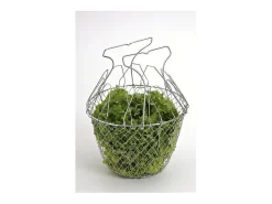 Cesta de Ensalada Plegable de Acero Inoxidable 22.5cm Tellier - NC035