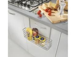Cesta Larga Serie GALILEO Metaltex Polytherm® Gris 34x12x22 cm