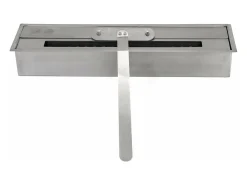 Chimenea de bioetanol Biochimenea de suelo Belluno efecto piedra artificial L105xD38xH100