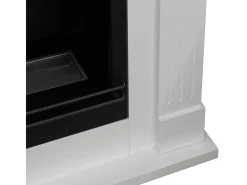 Chimenea de bioetanol de esquina blanca FORD, biochimenea independiente, L110 x P63 x H102