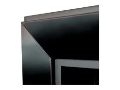 Chimenea de bioetanol empotrada Frame 900 SimpleFire blanca con cristal