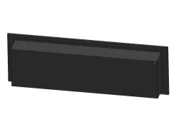 Chimenea de bioetanol empotrada Frame 1500 SimpleFire con cristal negro