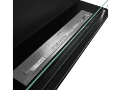 Chimenea de bioetanol empotrada TREVI 90, 3 lados, 3 lados abiertos, 90x45 cm
