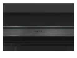 Chimenea de bioetanol empotrada Frame 1500 SimpleFire con cristal - Negro mate