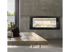 Chimenea de bioetanol empotrada de doble cara biochimenea 2 caras 90x40 MONTEFALCO 90