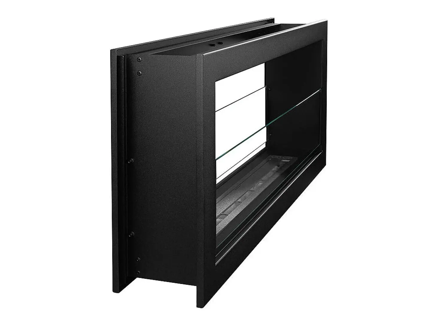 Chimenea de bioetanol empotrada de doble cara biochimenea 2 caras 90x40 MONTEFALCO 90