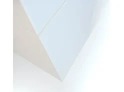 Chimenea de jardín de bioetanol para exterior Vulcano White 40x40x145