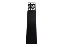 Chimenea de jardín de bioetanol para exterior Vulcano Nero 40x40x145 mm
