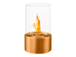 Chimenea de mesa portátil de bioetanol Chimenea para exterior Marsiglia - Bronze