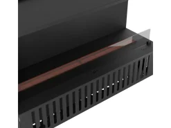 Chimenea de vapor de agua empotrada Corner R1200 con llama multicolor, efecto 3D y control mediante app, depósito de 2,4 l - 120 cm