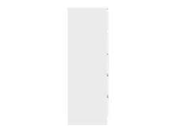 Cómoda blanca 60x36x103 cm Madera contrachapada