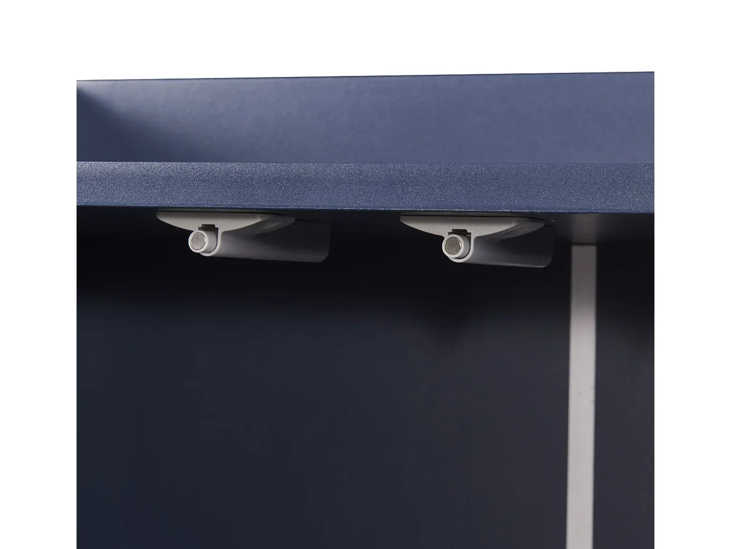 Cómoda buffet 120x30x80 cm minimalista moderna sin tirador - Azul