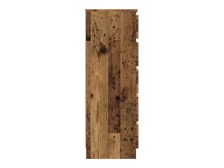 Cómoda de madera antigua 60x36x103 cm madera contrachapada