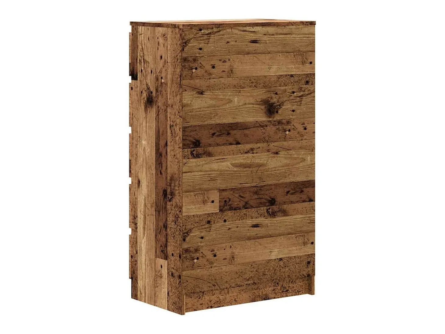 Cómoda de madera antigua 60x36x103 cm madera contrachapada