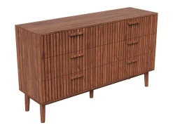 Cómoda de madera, mueble de almacenaje para dormitorio o salón, 100 x 34 x 73 cm