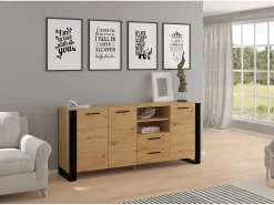 Cómoda NUKA 197x45x87 Beige